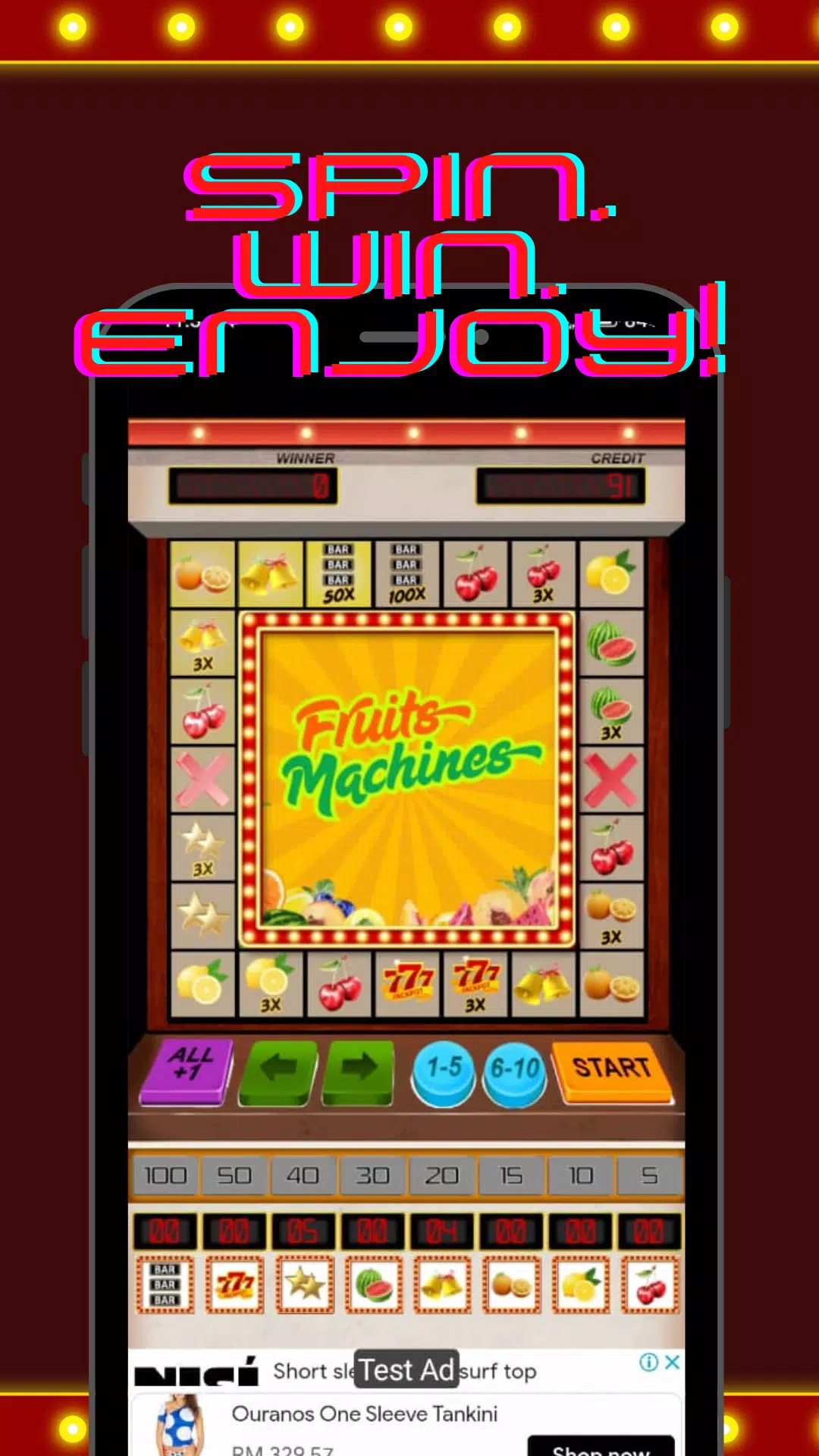 Fruits Machines Screenshot 8