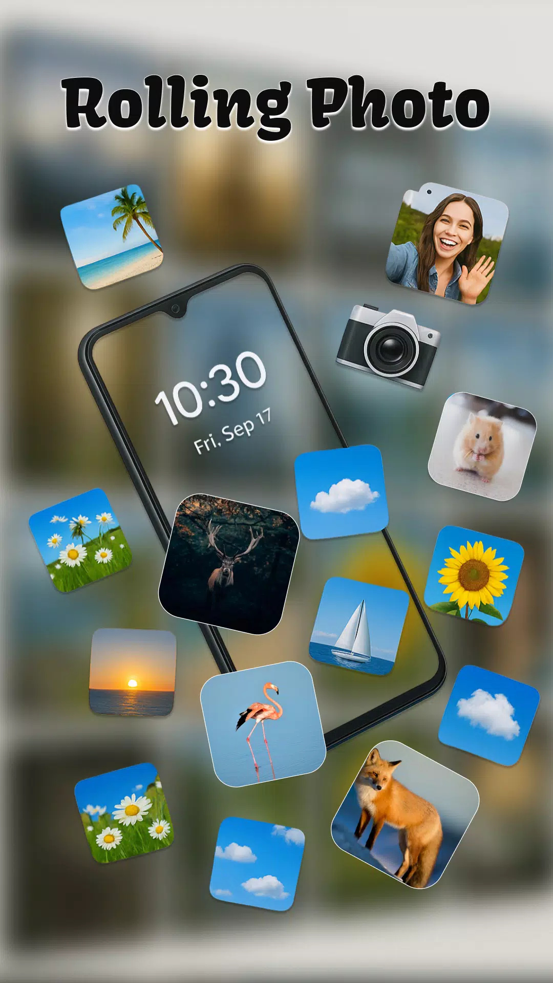 Rolling Icon: Roll Phone Theme Screenshot 3