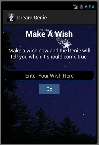 Make A Wish Come True Genie Screenshot 1