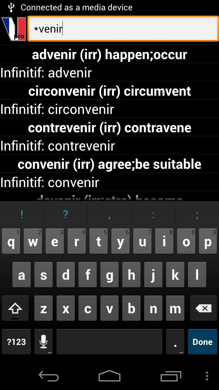 French Verbs Screenshot 5