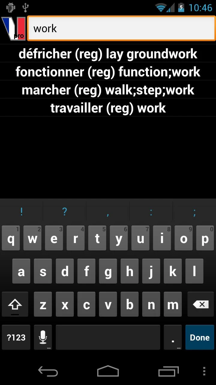 French Verbs Screenshot 4
