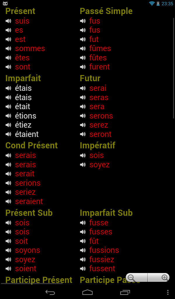 French Verbs Screenshot 9