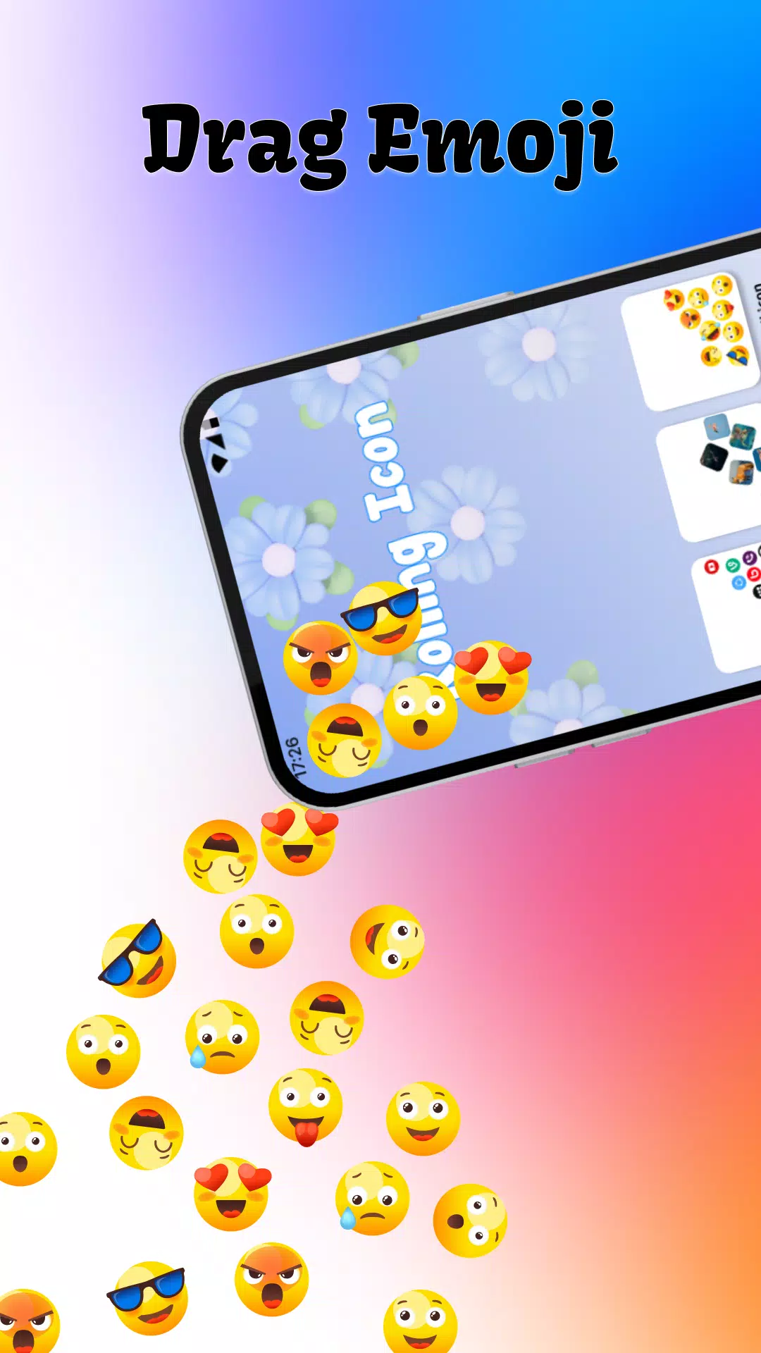 Rolling Icon: Roll Phone Theme Screenshot 2