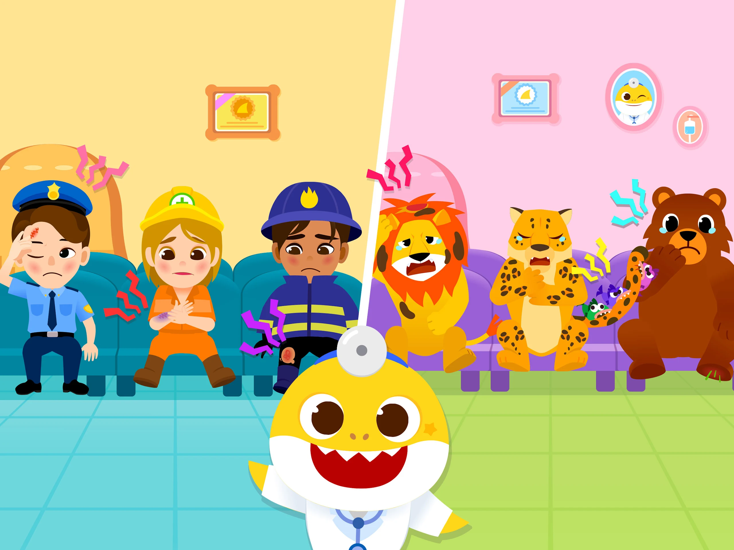 Baby Shark Hospital Play: Game Screenshot 10