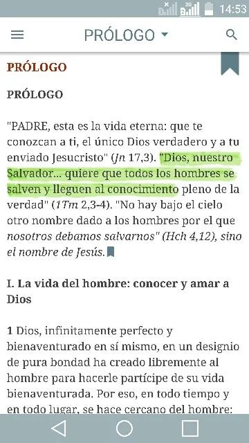 Catecismo Iglesia Católica Screenshot 1