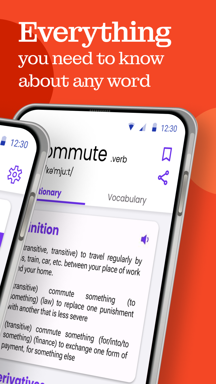 English Dictionary : Thesaurus Screenshot 2
