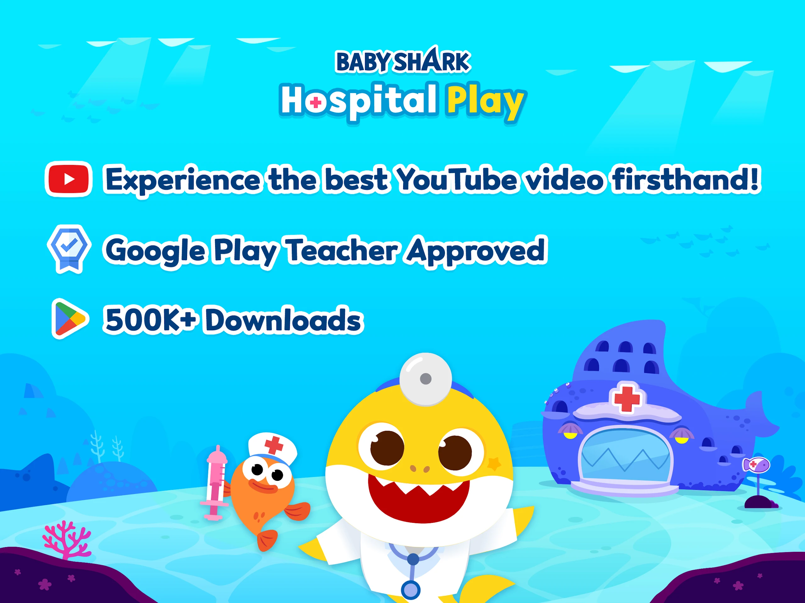 Baby Shark Hospital Play: Game Screenshot 9