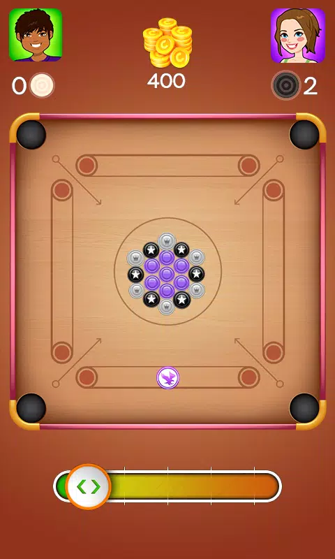 Carrom King board game Screenshot 3