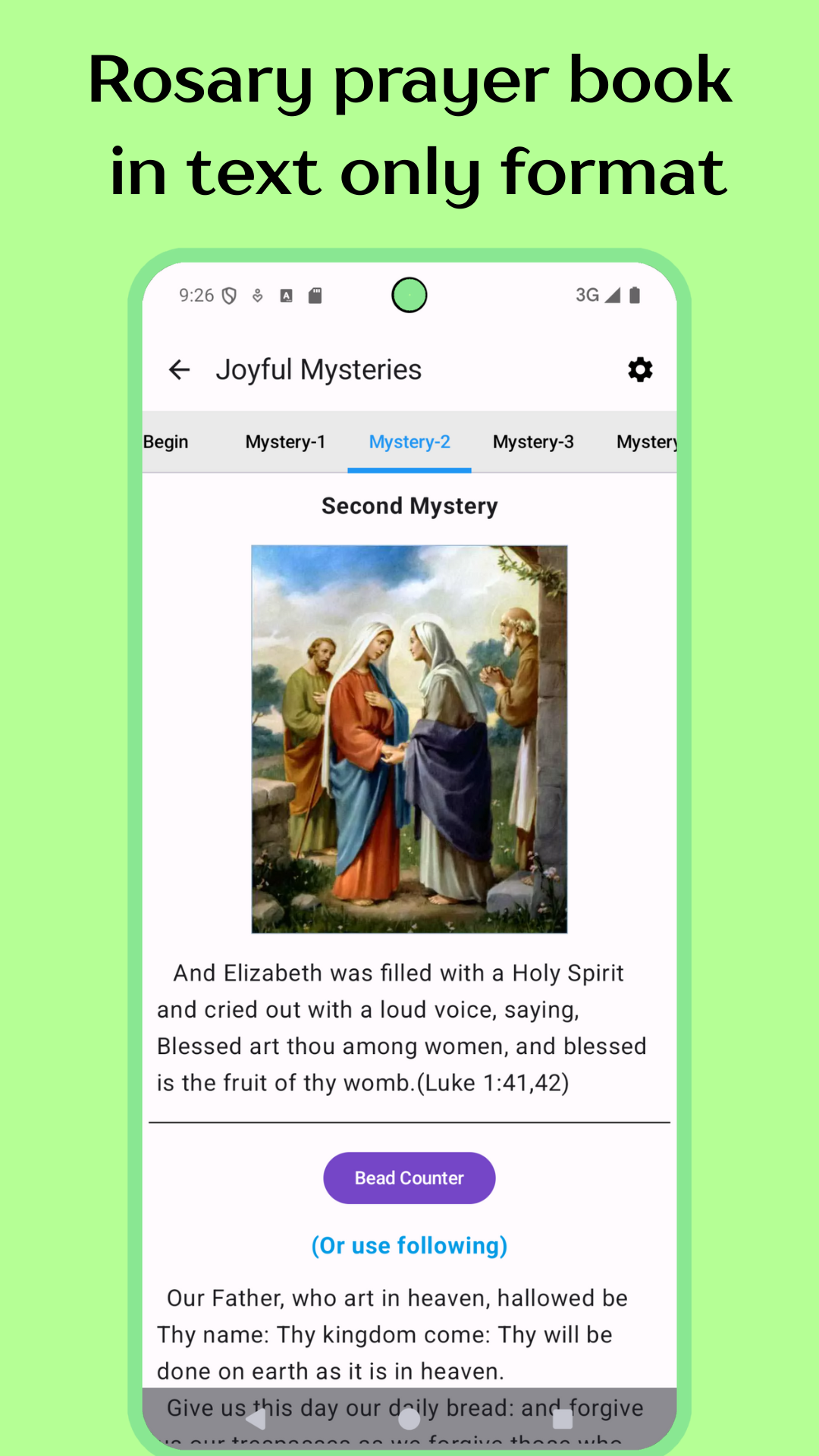 Rosary Audio Screenshot 2
