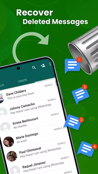 EZ Recover Deleted Messages Screenshot 1