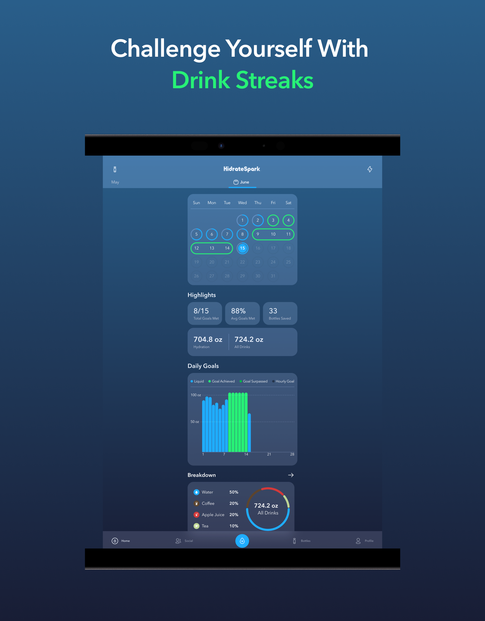 HidrateSpark Water Tracker Screenshot 15