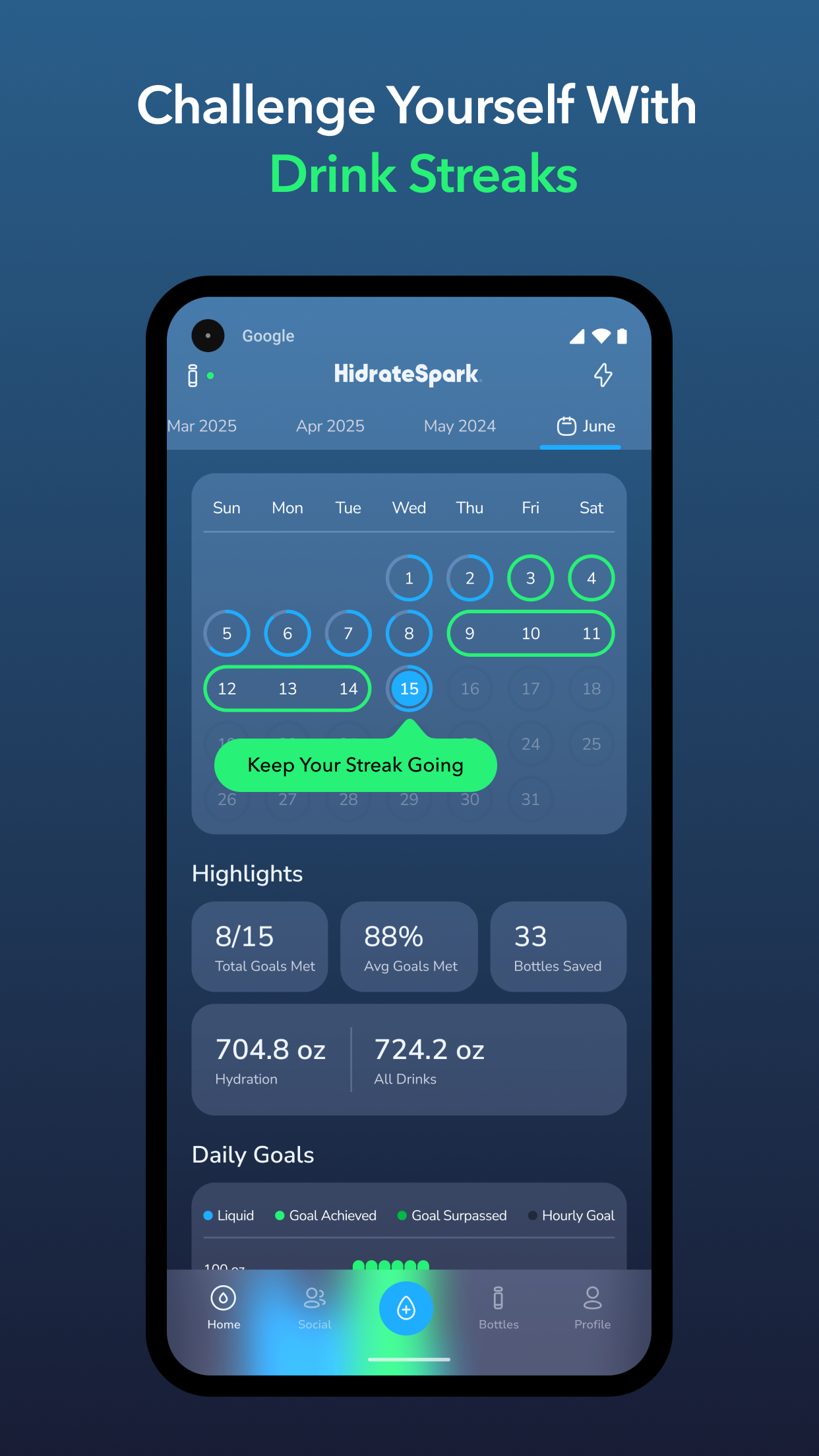 HidrateSpark Water Tracker Screenshot 7