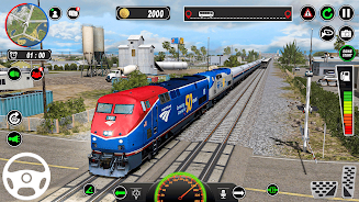 Train Driving Euro Train Games Screenshot 4
