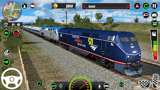 Train Driving Euro Train Games Screenshot 7