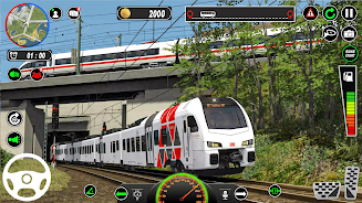 Train Driving Euro Train Games Screenshot 3