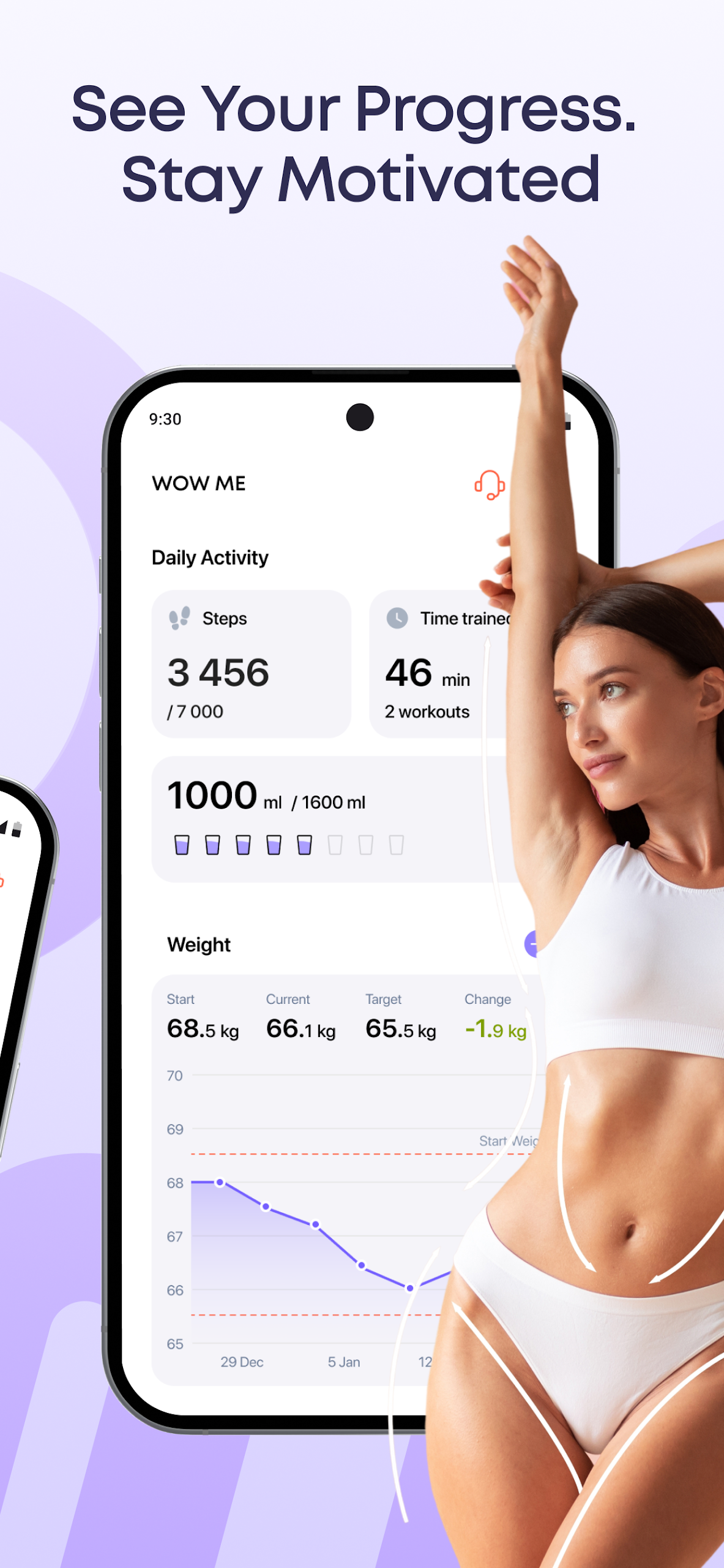 WOWBODY: Workouts & Meals Screenshot 7