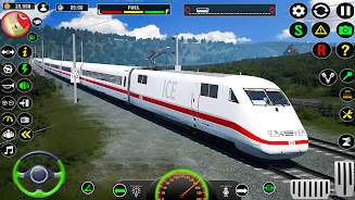 Train Driving Euro Train Games Screenshot 1