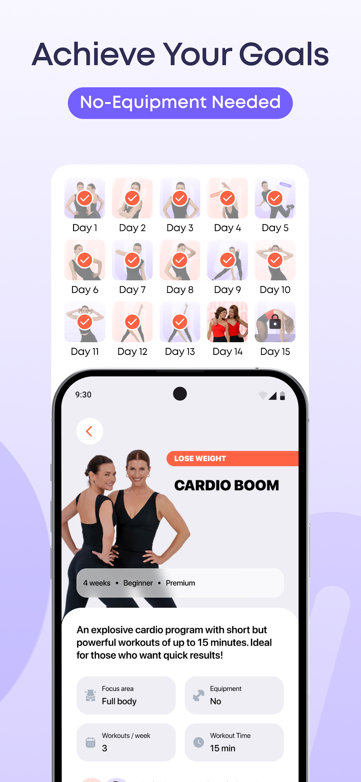 WOWBODY: Workouts & Meals Screenshot 3