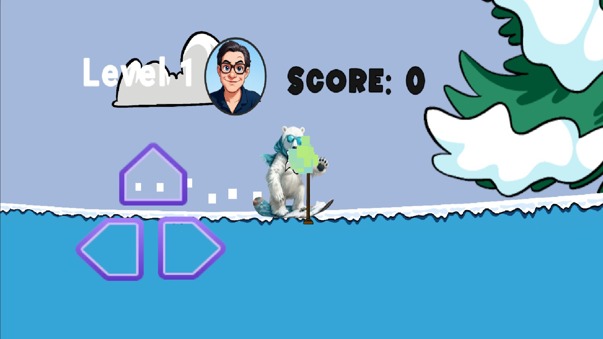 Snow Surfer Screenshot 1