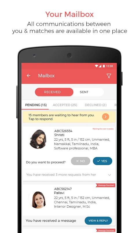 Vishwakarma Matrimony App Screenshot 4