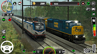 Train Driving Euro Train Games Screenshot 6