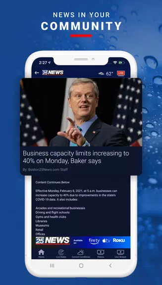 Boston 25 News Screenshot 4
