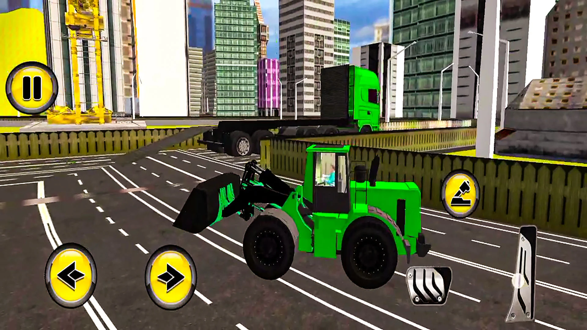 JCB Backhoe Loader Driving Screenshot 4