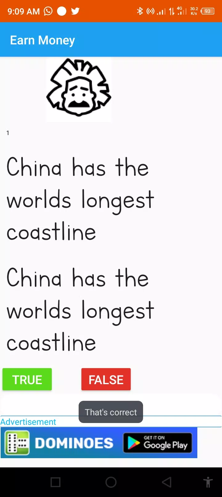 Quiz Money: United States Screenshot 2