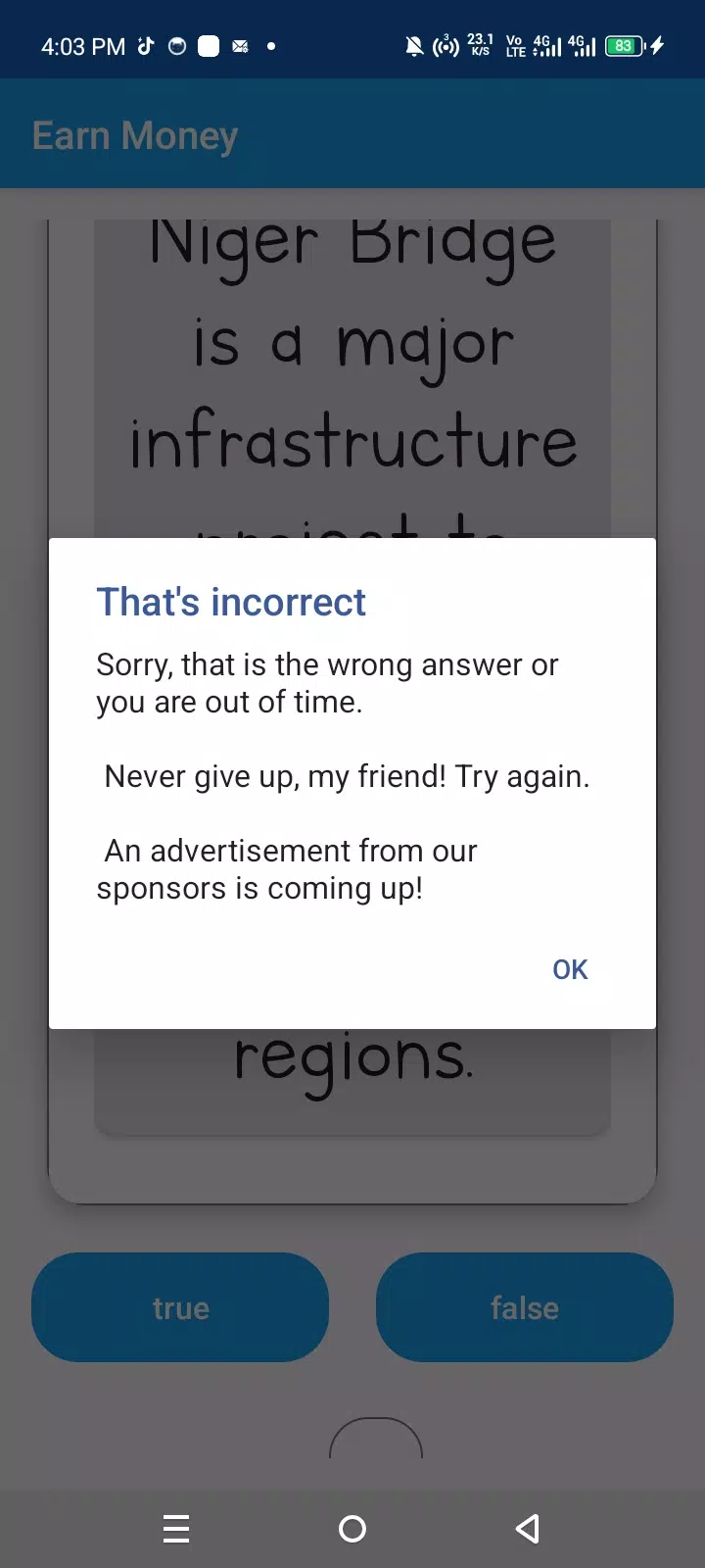 Quiz Money: United States Screenshot 8