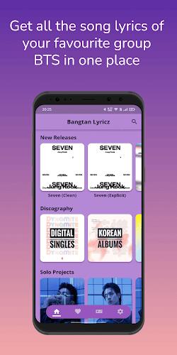 Bangtan Lyricz Screenshot 1