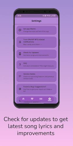 Bangtan Lyricz Screenshot 3