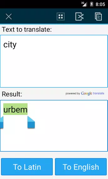 Latin English Translator Screenshot 2