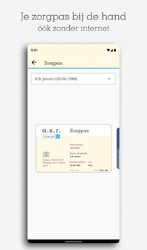 Zorg - Ik kies zelf van a.s.r. Screenshot 5