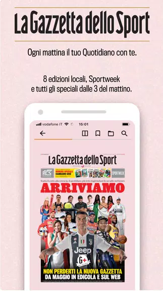 Gazzetta Reader Screenshot 1