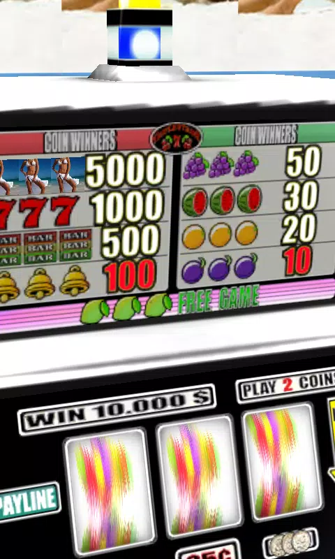 3D Sexy Waitress Slots Screenshot 2