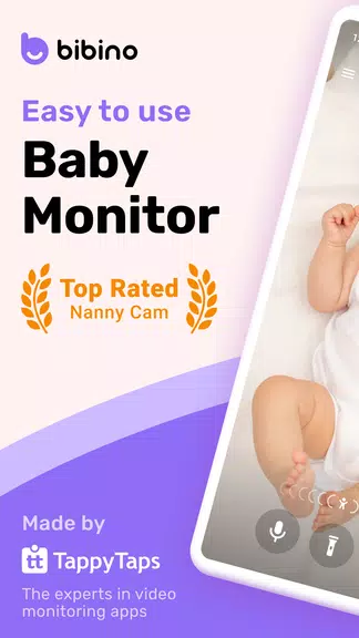 Bibino Baby Monitor - Baby Cam Screenshot 1
