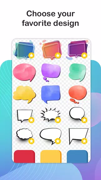 Speech Bubbles for Photos Screenshot 2