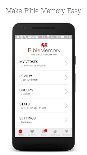 The Bible Memory App Screenshot 1