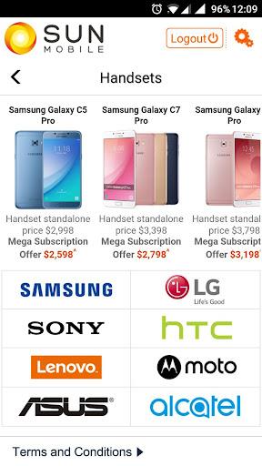 SUN Mobile Screenshot 3