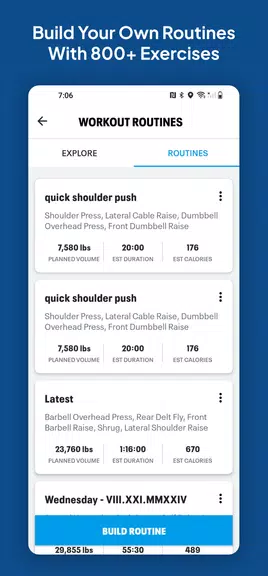 Map My Fitness Workout Trainer Screenshot 2