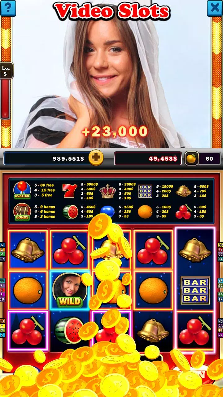 Model Calendar Casino Screenshot 1