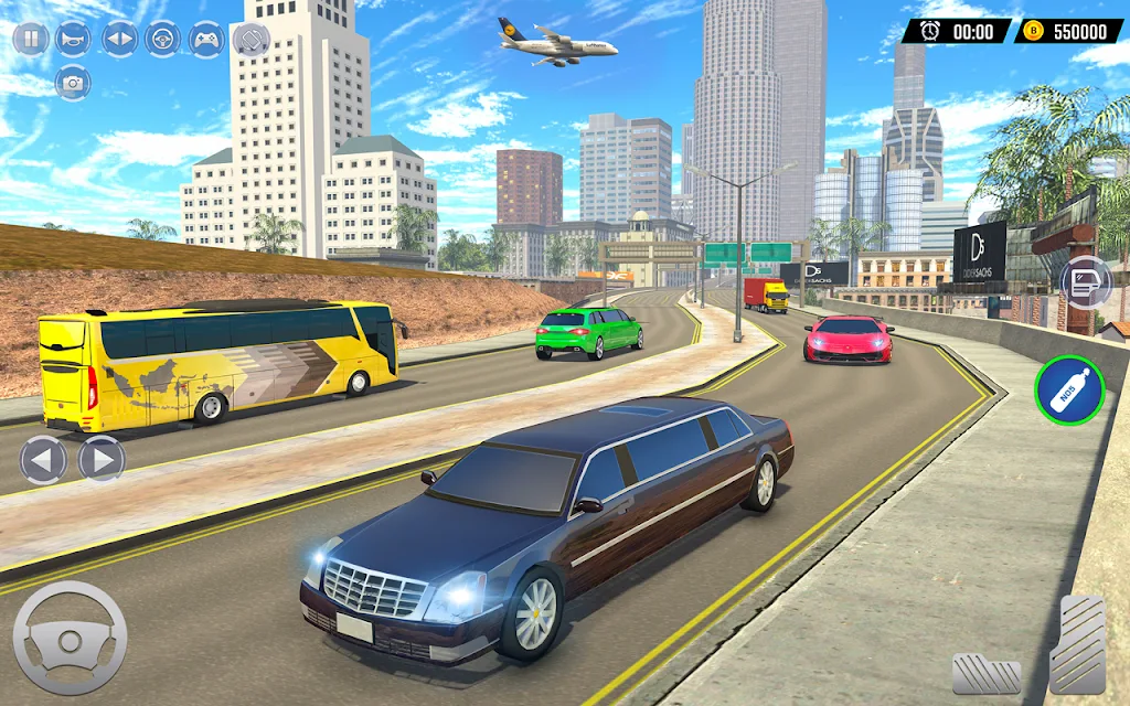 Limousine Taxi Driving Game Screenshot 3