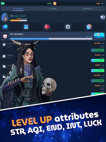 Lost Vault: Idle RPG Screenshot 9