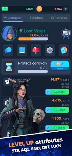 Lost Vault: Idle RPG Screenshot 1