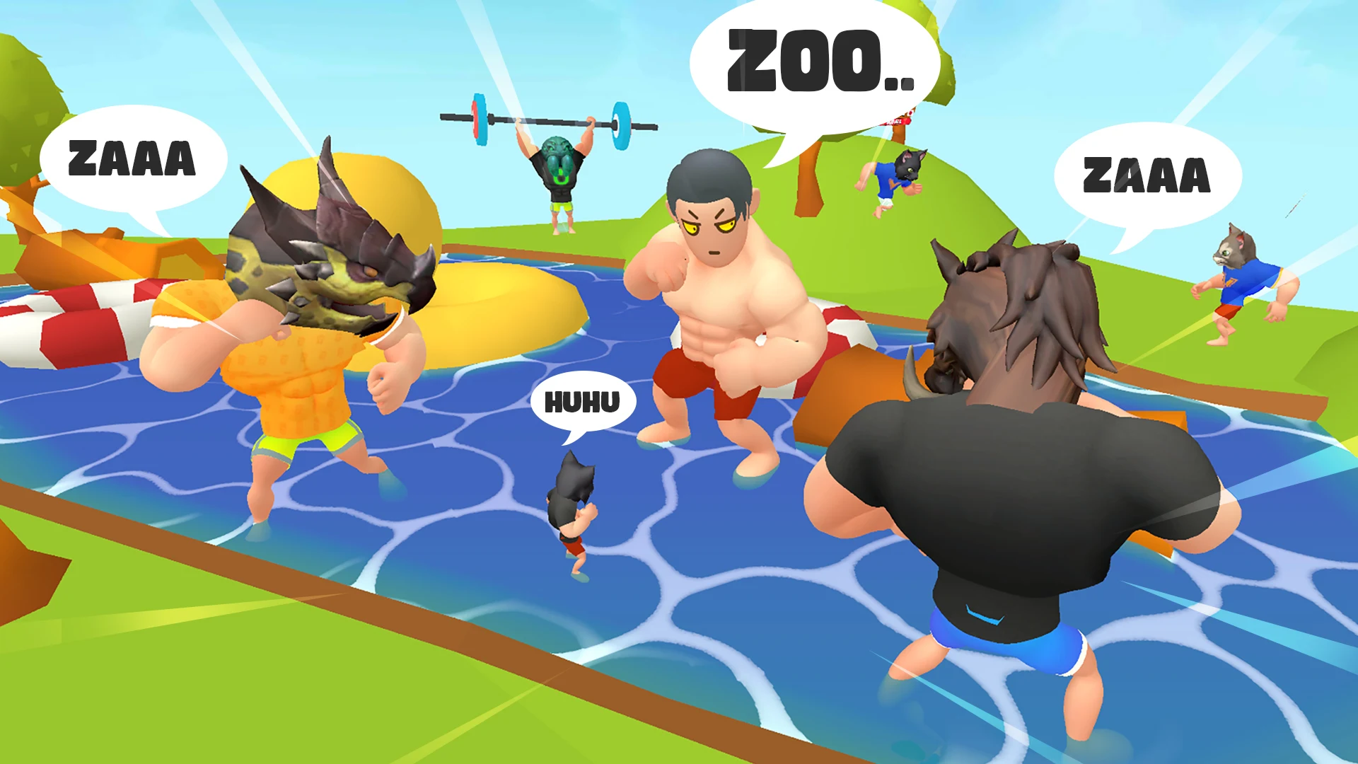 Lifting Hero: Animal Evolution Screenshot 2