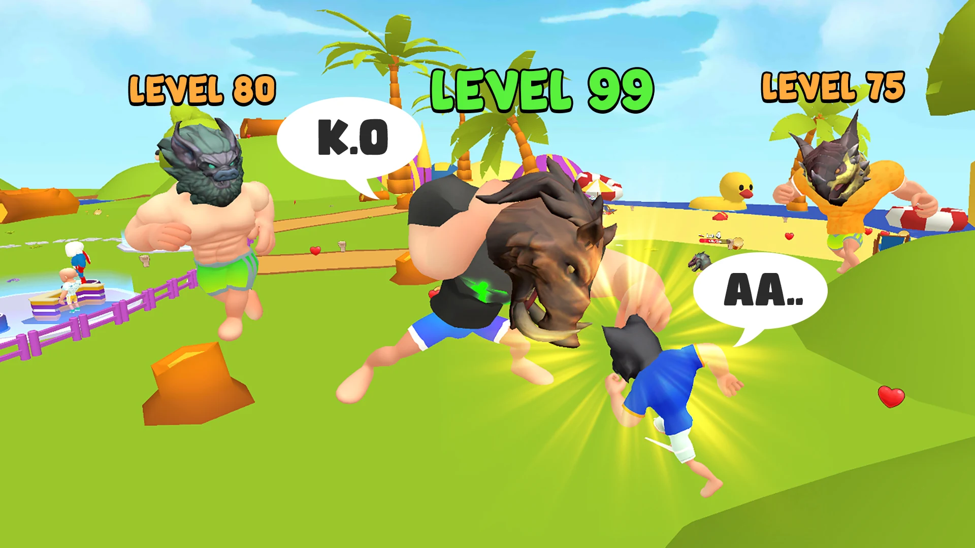 Lifting Hero: Animal Evolution Screenshot 4