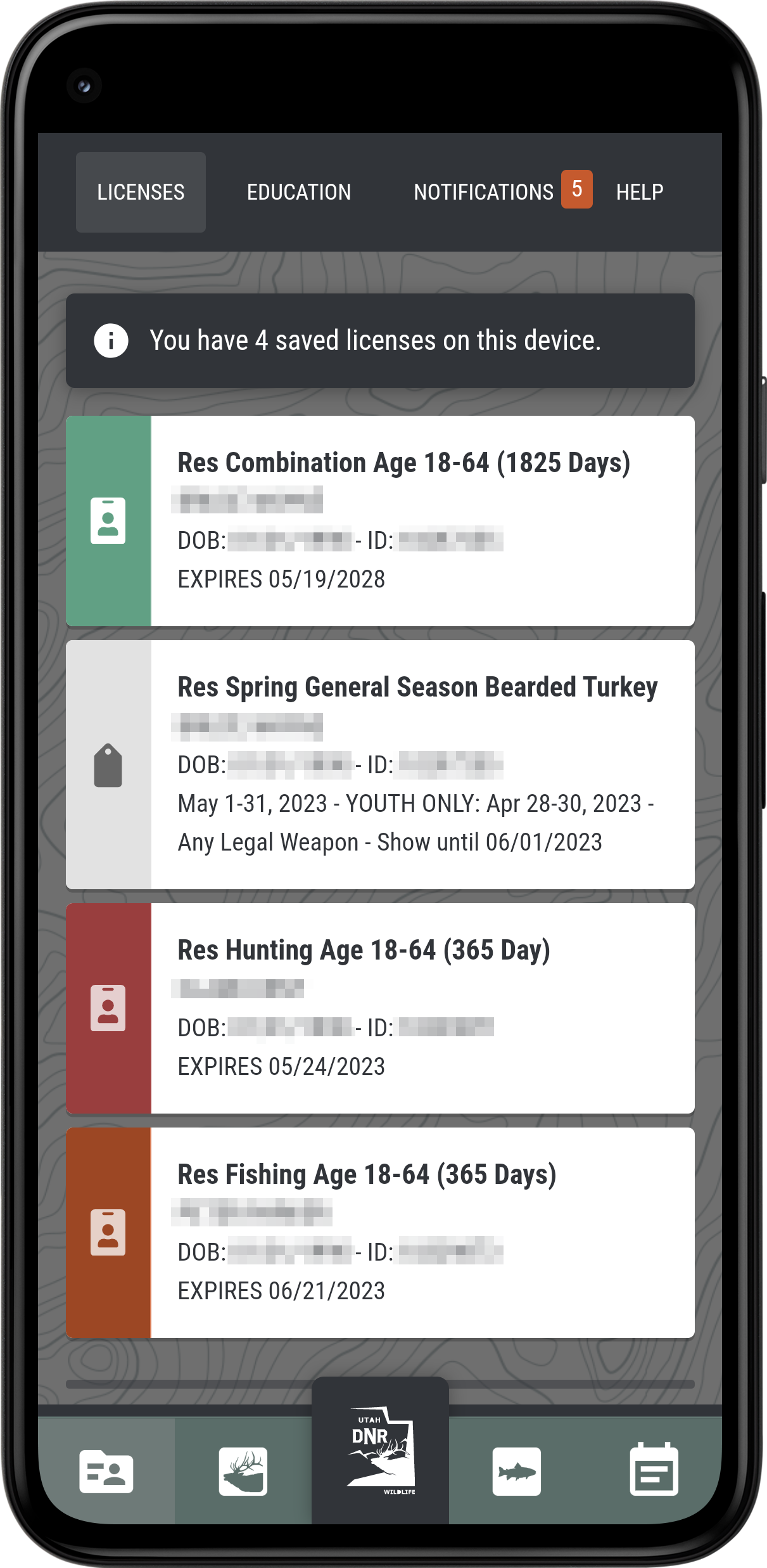 Utah Hunting and Fishing Screenshot 1