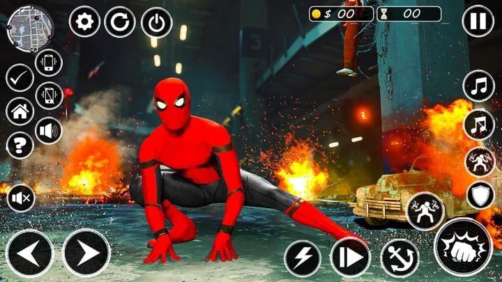 Spider Rope Hero Fighting Hero Screenshot 2