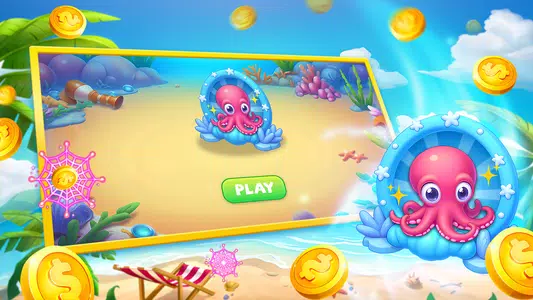 Fishing Octopus Fish Hunter Screenshot 1