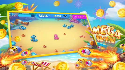 Fishing Octopus Fish Hunter Screenshot 2